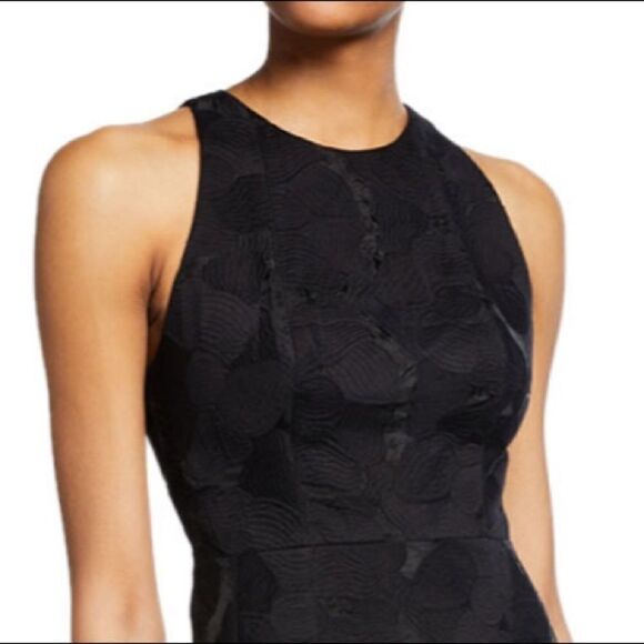 NWT Halston Sleeveless Tulip Fit Flare Dress - Picture 8 of 9